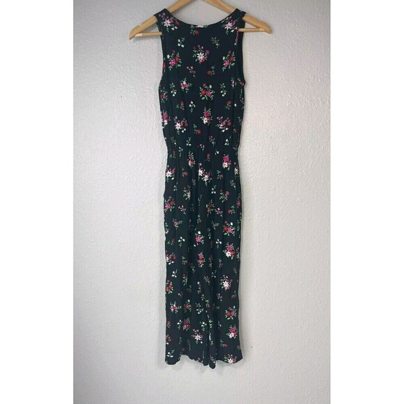 Abercrombie Kids Floral Jumpsuit Black Size 11 12 Years - Picture 2 of 8